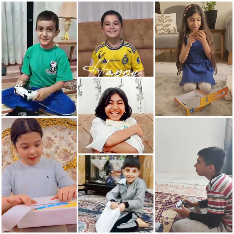شادی حق بچههاست :)