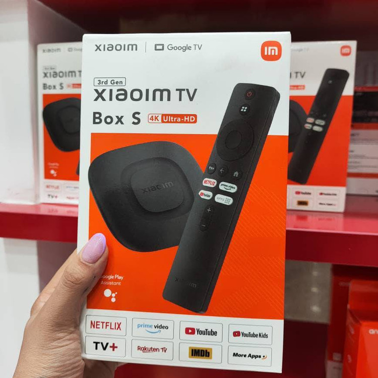 اندروید باکس طرح شیائومی مدل Mi box نسل سوم( high copy)