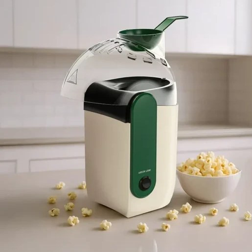 پاپ کورن ساز برند گرین لاین مدل Pop Mate ظرفیت ۱۲۰۰ وات / اورجینال