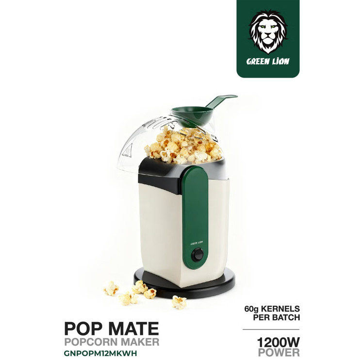پاپ کورن ساز برند گرین لاین مدل Pop Mate ظرفیت ۱۲۰۰ وات / اورجینال